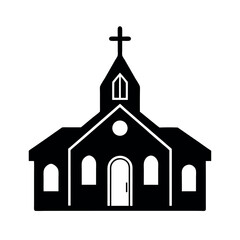 church solid icon