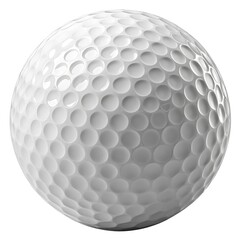 High-Resolution Close-up of a Golf Ball