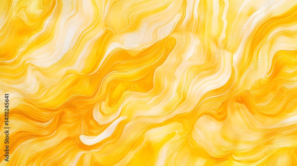 Poster fluid golden waves background with marble texture for elegant design element