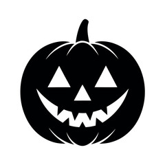 Halloween pumpkin faces icon Halloween jack o lantern 