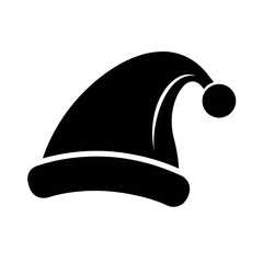 hat of Santa Claus solid icon