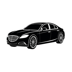 luxury vehicle silhouette