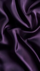 Fototapeta premium Opulent Purple Satin Texture with Liquid-Like Light