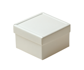 Gift box unboxing event living room video content cozy environment isolated on transparent background