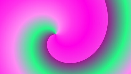 Abstract swirling gradient in pink and green hues (2)