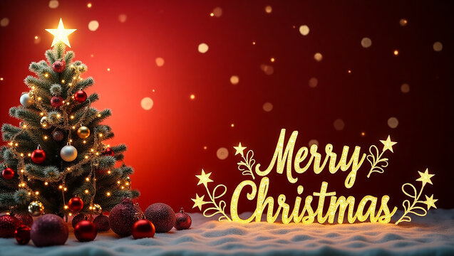 "Minimalist Christmas Background with Soft Pastel Colors"