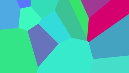 Abstract polygonal artwork with vibrant, multicolored geometric shapes (69)
