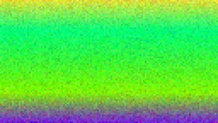 Vibrant gradient of speckled colors transitioning from yellow-green to purple