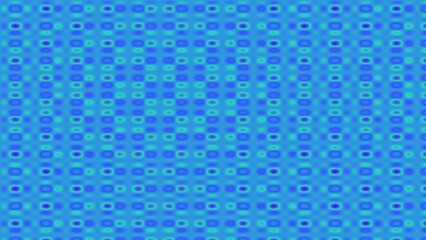 Abstract teal and blue pixelated pattern