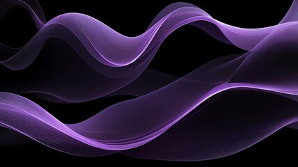 Abstract purple wave background