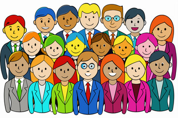 group of people holding hands