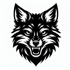 Fototapeta premium Fox Silhouette