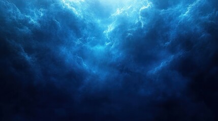Underwater clouds