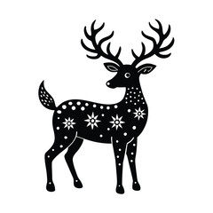Fototapeta premium deer vector illustration