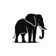 Obraz premium elephant silhouette