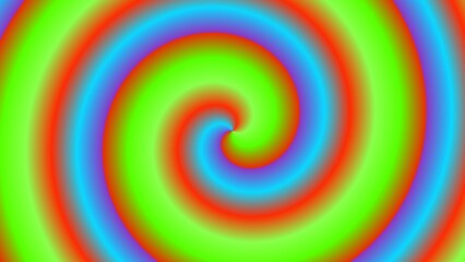 Vibrant rainbow spiral with hypnotic effect (6)