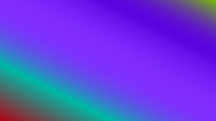 Diagonal gradient showcasing vibrant hues from deep purple to teal and red