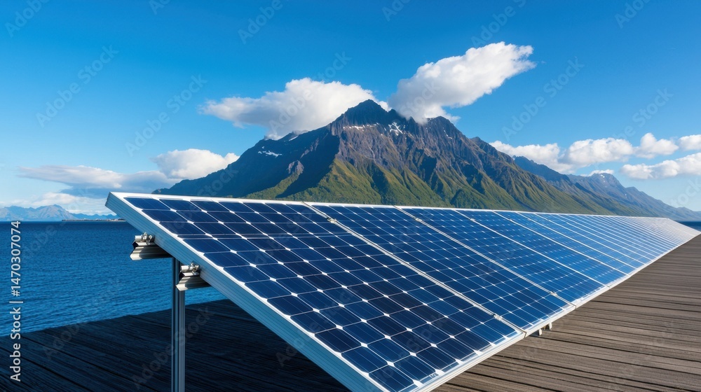 Poster energy solar tracking concept, coastal solar tracking array designed to withstand harsh conditions w