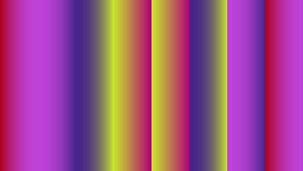 Vertical gradient stripes in vibrant hues of purple, pink, yellow, and red
