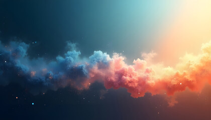 Fototapeta premium background of colors and abstract shapes