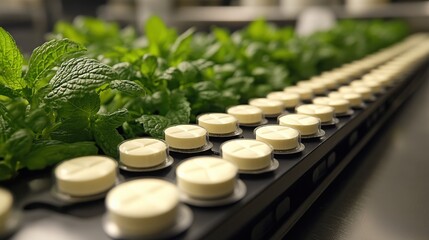 Hydroponic mint farming with innovative growth technology
