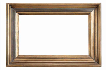 Decorative wooden frame with a vintage design suitable for art displays or photographs in any setting