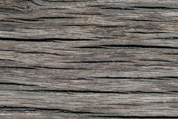 Fototapeta premium Close-Up of Weathered Wooden Plank With Natural Textures and Patterns