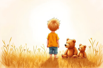 International Missing Children’s Day – Awareness, Hope, and Protection for Lost Kids Concept Art

