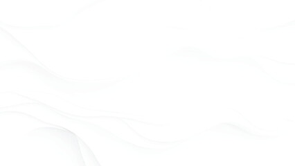 Modern wavy abstract white background.