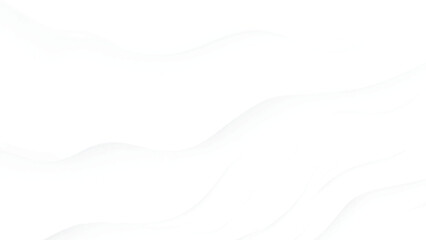 Modern wavy abstract white background.