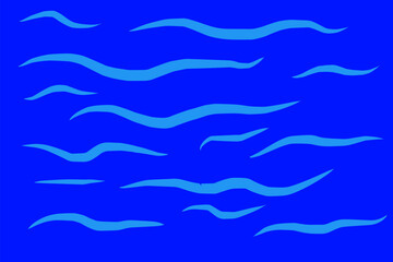 abstract background with blue waves