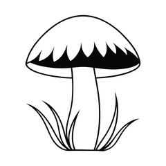 mushroom vector illustration