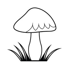 mushroom vector illustration