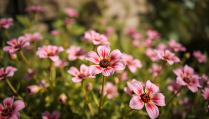 pink cosmos flowers