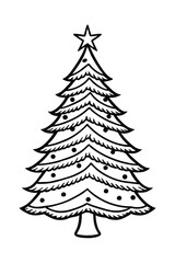 christmas tree vector