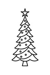 christmas tree vector