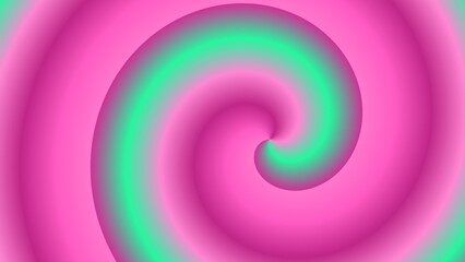 Hypnotic pink and green spiral gradient (6)