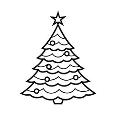 vector christmas tree