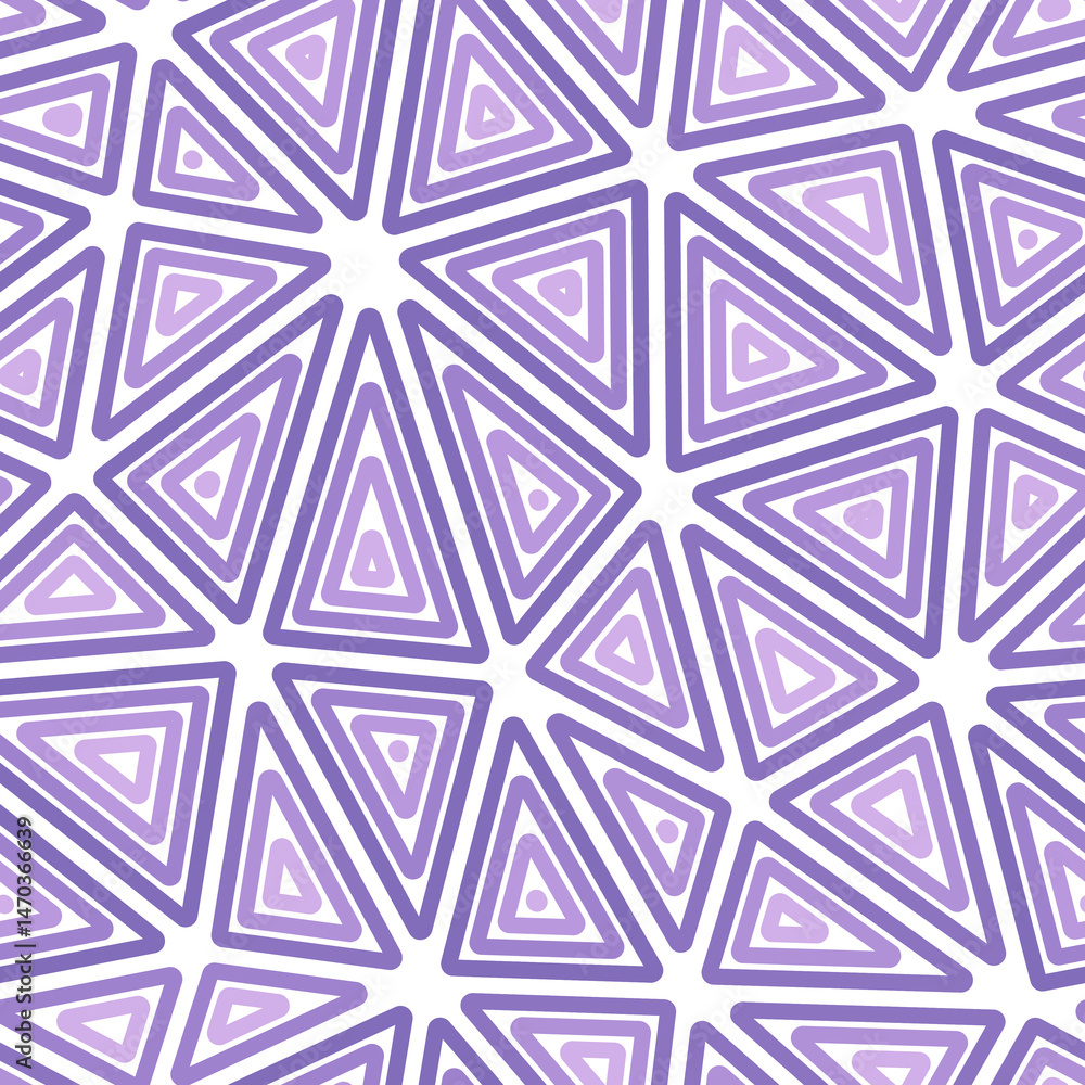 Poster abstract background with mosaic triangle shapes. big triangles size. multiple repeated inner triangl