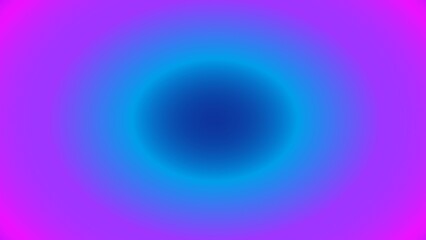 Abstract concentric circles of vibrant purple, blue, and cyan gradients forming a luminous effect