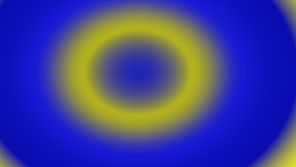 Abstract concentric circles in blue and yellow gradient (3)