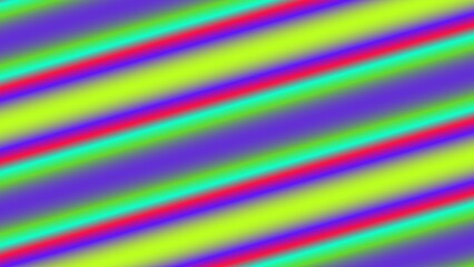 Diagonal stripes of vibrant, gradient colors on a purple background (1)