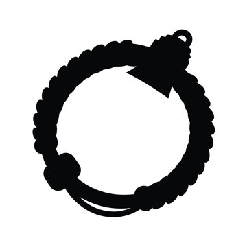 survival bracelet black silhouette