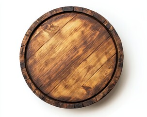 Wooden barrel top