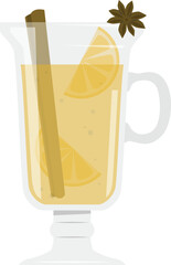 Lemonade glass vector design