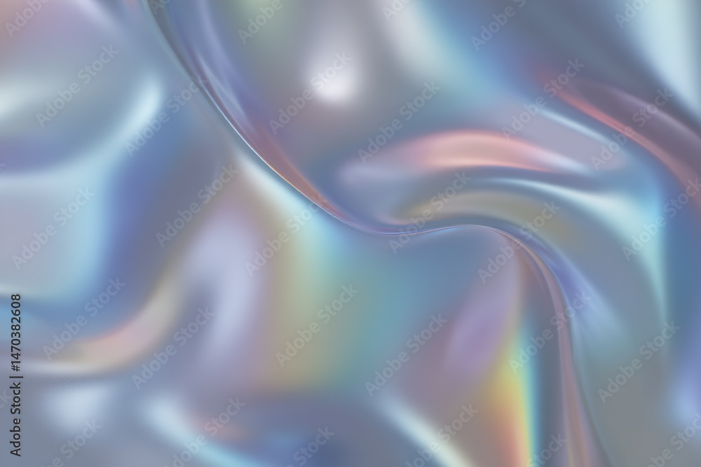 Poster abstract background using soft pastel colors and highlights, visualization of light passing through 