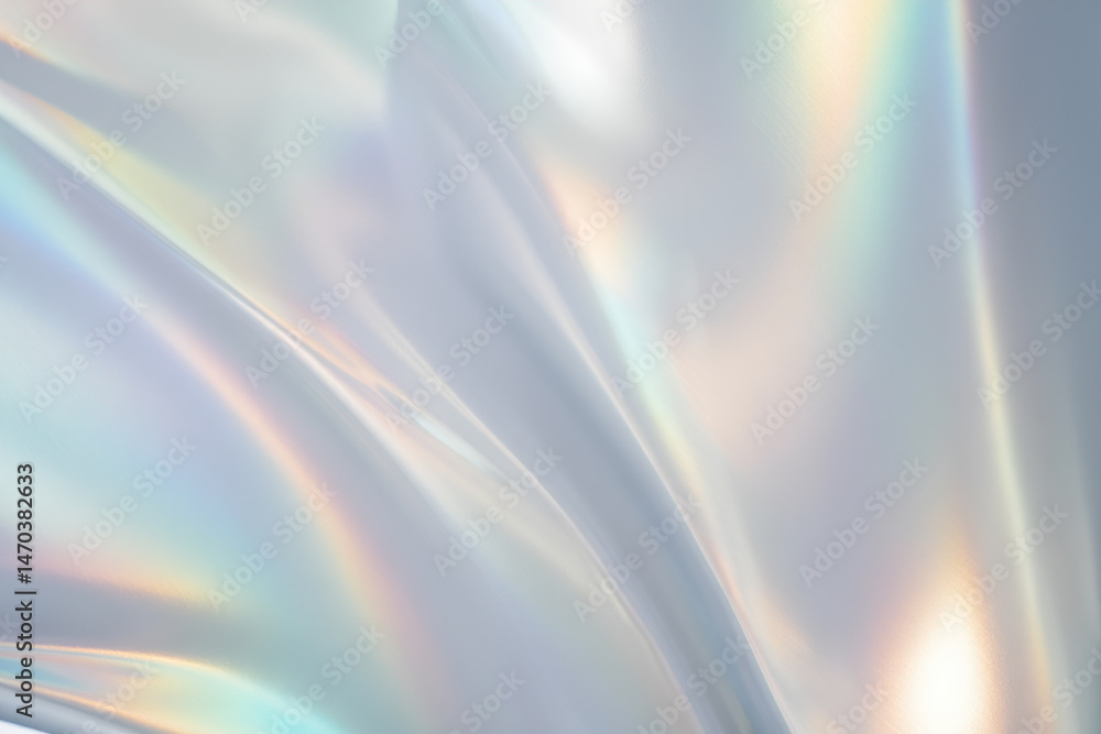 Poster abstract background using soft pastel colors and highlights, visualization of light passing through 