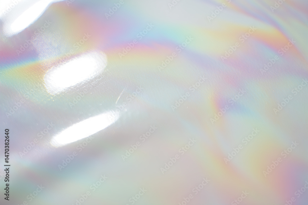 Poster abstract background using soft pastel colors and highlights, visualization of light passing through 