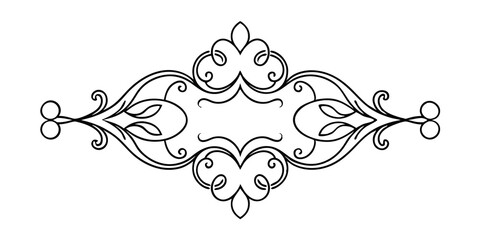 abstract floral ornament