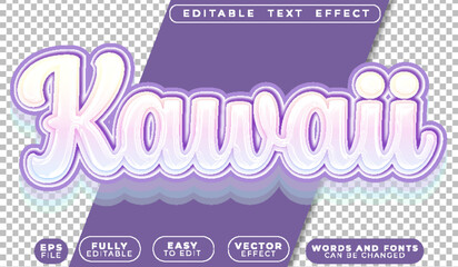  Kawaii Japan Anime Idol Cute Pink Pastel Fully Editable Vector Text File